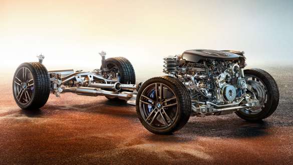 Motor de gasolina de 4 cilindros de 2.0 litros BMW TwinPower Turbo.